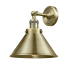 Innovations Lighting Briarcliff Single Light 8" Tall Bathroom Sconce Antique Brass / Metal