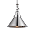 Innovations Lighting Briarcliff Single Light 10" Wide Pendant Polished Chrome / Polished Chrome