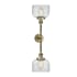 Innovations Lighting Large Bell 2 Light 23" Wide Bathroom Vanity Light with Multiple Shade Options Antique Brass / Clear