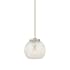 Innovations Lighting White Mouchette 14" Wide Suspension Pendant Antique Brass