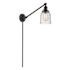 Innovations Lighting Small Bell Single Light 25" Tall Hardwired or Plug-In Wall Sconce / Pendant Oiled Rubbed Bronze / Seedy