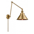 Innovations Lighting Briarcliff 30" Tall Wall Lamp with Swing Arm and Switch Brushed Brass
