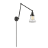 Innovations Lighting Bellmont Single Light 30" Tall Plug-In Wall Sconce Oiled Rubbed Bronze / Clear