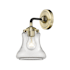 Innovations Lighting Bellmont Single Light 10" Tall Bathroom Sconce Black Antique Brass / Clear