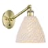 Innovations Lighting Bristol Natural 10" Tall Wall Sconce Antique Brass / Natural