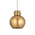 Innovations Lighting Newton Sphere 10" Wide Pendant Brushed Brass / Brushed Brass