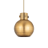 Innovations Lighting Newton Sphere 8" Wide Mini Pendant Brushed Brass / Brushed Brass