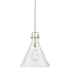 Innovations Lighting Newton Cone 18" Wide Pendant Champagne Bronze / Clear