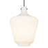 Innovations Lighting Norwalk 12" Wide Pendant Polished Nickel / Matte White