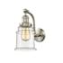 Innovations Lighting Canton Single Light 12" Tall Bathroom Sconce Brushed Satin Nickel / Clear