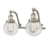 Innovations Lighting Beacon 2 Light 16" Wide Bathroom Vanity Light Brushed Satin Nickel / Clear