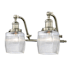 Innovations Lighting Colton 2 Light 17" Wide Bathroom Vanity Light Brushed Satin Nickel / Clear