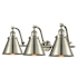 Innovations Lighting Appalachian 3 Light 28" Wide Bathroom Vanity Light Brushed Satin Nickel