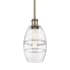 Innovations Lighting Vaz 6" Wide Mini Pendant Antique Brass / Clear