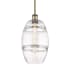 Innovations Lighting Vaz 8" Wide Mini Pendant Antique Brass / Clear