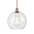 Innovations Lighting Athens 12" Wide Pendant Antique Copper / Clear