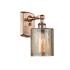 Innovations Lighting Cobbleskill 9" Tall Bathroom Sconce Antique Copper / Mercury