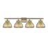 Innovations Lighting Adirondack 4 Light 38" Wide Vanity Light Antique Brass