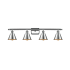 Innovations Lighting Smithfield 4 Light 36" Wide Vanity Light Polished Chrome