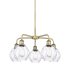 Innovations Lighting Waverly 5 Light 24" Wide Chandelier Antique Brass / Clear