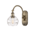 Innovations Lighting Rochester 11" Tall Wall Sconce Antique Brass / Clear