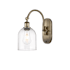 Innovations Lighting Bella 13" Tall Wall Sconce Antique Brass / Clear