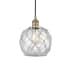 Innovations Lighting Edison 8" Wide Mini Pendant Antique Brass / Clear / White