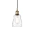 Innovations Lighting Ellery 5" Wide Mini Pendant Antique Brass / Clear