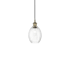 Innovations Lighting Preston 7" Wide Mini Pendant Antique Brass / Clear