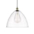 Innovations Lighting Edison 16" Wide Pendant Antique Brass / Clear