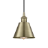 Innovations Lighting Smithfield 7" Wide Mini Pendant Antique Brass