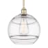 Innovations Lighting Rochester 12" Wide Pendant Antique Brass / Clear