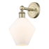 Innovations Lighting Cindyrella 14" Tall Wall Sconce Antique Brass / Cased Matte White