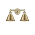 Innovations Lighting Smithfield 2 Light 16" Wide Vanity Light Antique Brass