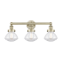 Innovations Lighting Olean 3 Light 25" Wide Vanity Light Antique Brass / Clear