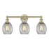 Innovations Lighting Eaton 3 Light 24" Wide Vanity Light Antique Brass / Clear