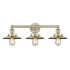 Innovations Lighting Edison 3 Light 26" Wide Vanity Light Antique Brass