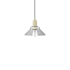Innovations Lighting Orwell 9" Wide Mini Pendant Antique Brass / Clear
