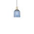 Innovations Lighting Bella 6" Wide Mini Pendant Antique Brass / Blue