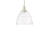 Innovations Lighting Bristol 12" Wide Pendant Antique Brass / Clear