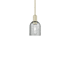 Innovations Lighting Caledonia 5" Wide Mini Pendant Antique Brass / Charcoal