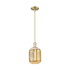 Innovations Lighting Preston 7" Wide Mini Pendant Antique Brass / Mercury