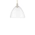 Innovations Lighting Bristol 16" Wide Pendant Antique Brass / Clear