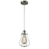 Innovations Lighting Muselet 6" Wide Mini Pendant - Cord Suspension Brushed Satin Nickel