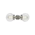 Innovations Lighting Globe 2 Light 14" Wide Bathroom Vanity Light Brushed Satin Nickel / Clear