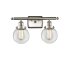 Brushed Satin Nickel / Clear
