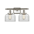 Brushed Satin Nickel / Clear