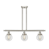 Brushed Satin Nickel / Clear