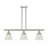Brushed Satin Nickel / Clear