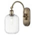 Innovations Lighting Preston 16" Tall Wall Sconce Antique Brass / Clear
